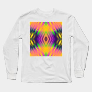 Luminescent Digital Diamond Long Sleeve T-Shirt